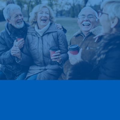 Group of senior Iowans laughing