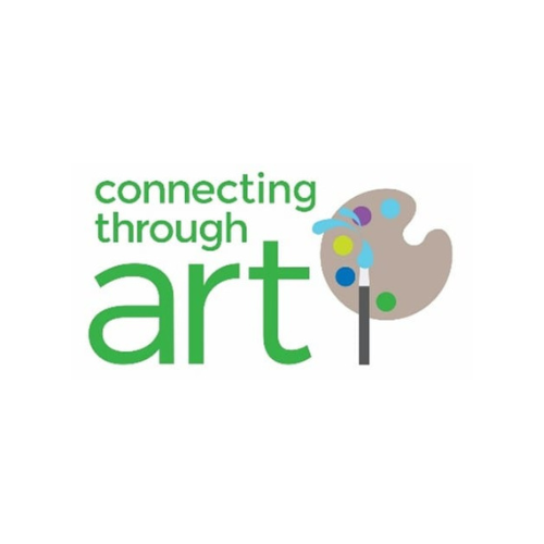 connecting through art small logo virginia parkinsons