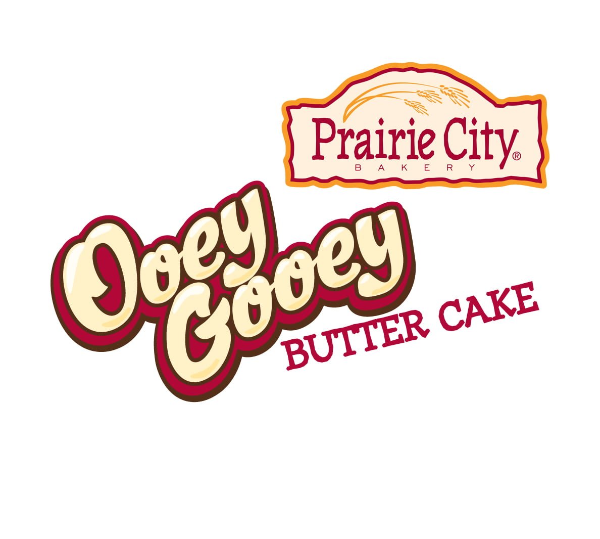 Prairie City Bakery Ooey Gooey Butter Cake Logo Apda