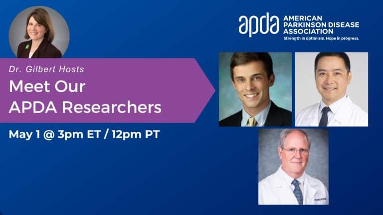 Dr. Gilbert Hosts: Meet Our APDA Researchers