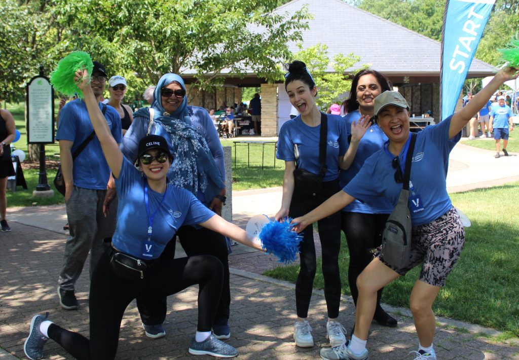 Team Optimism Walk photo of young women