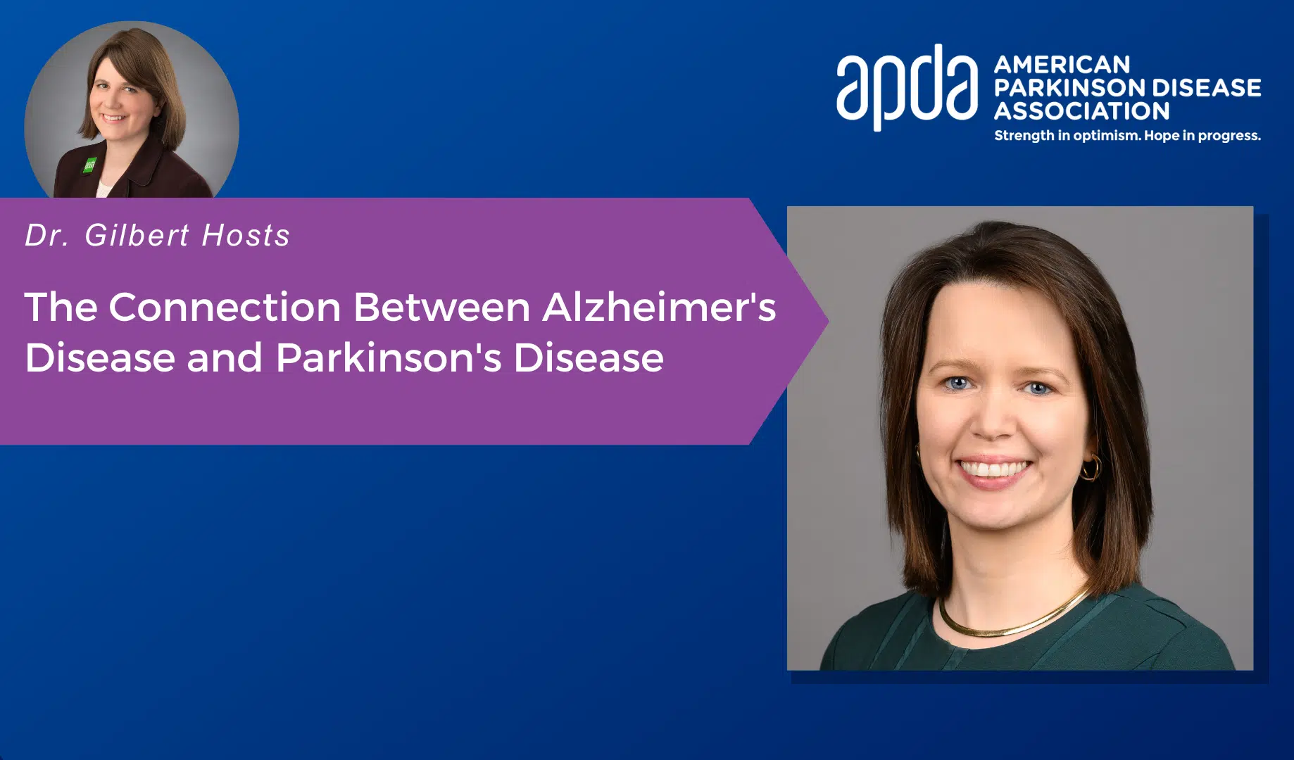 Dr. Gilbert Hosts: The Connection Between Parkinson’s & Alzheimer’s May 23 2024