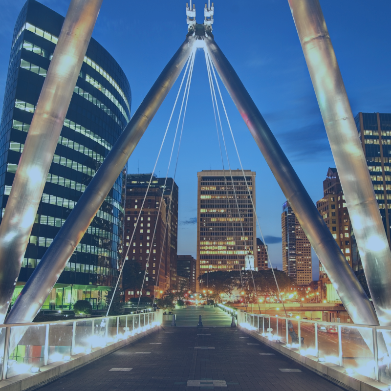 Donation One Time to the APDA Connecticut Chapter -  Image of bridge in Hartford Connecticut