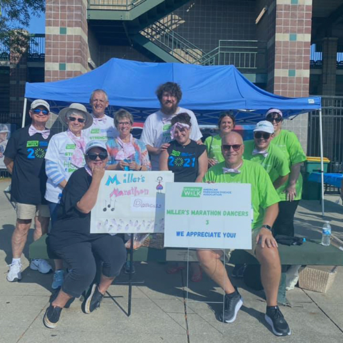 Support the APDA Iowa Chapter and participate in the Iowa Optimism Walk - Image of Optimism Walk Team