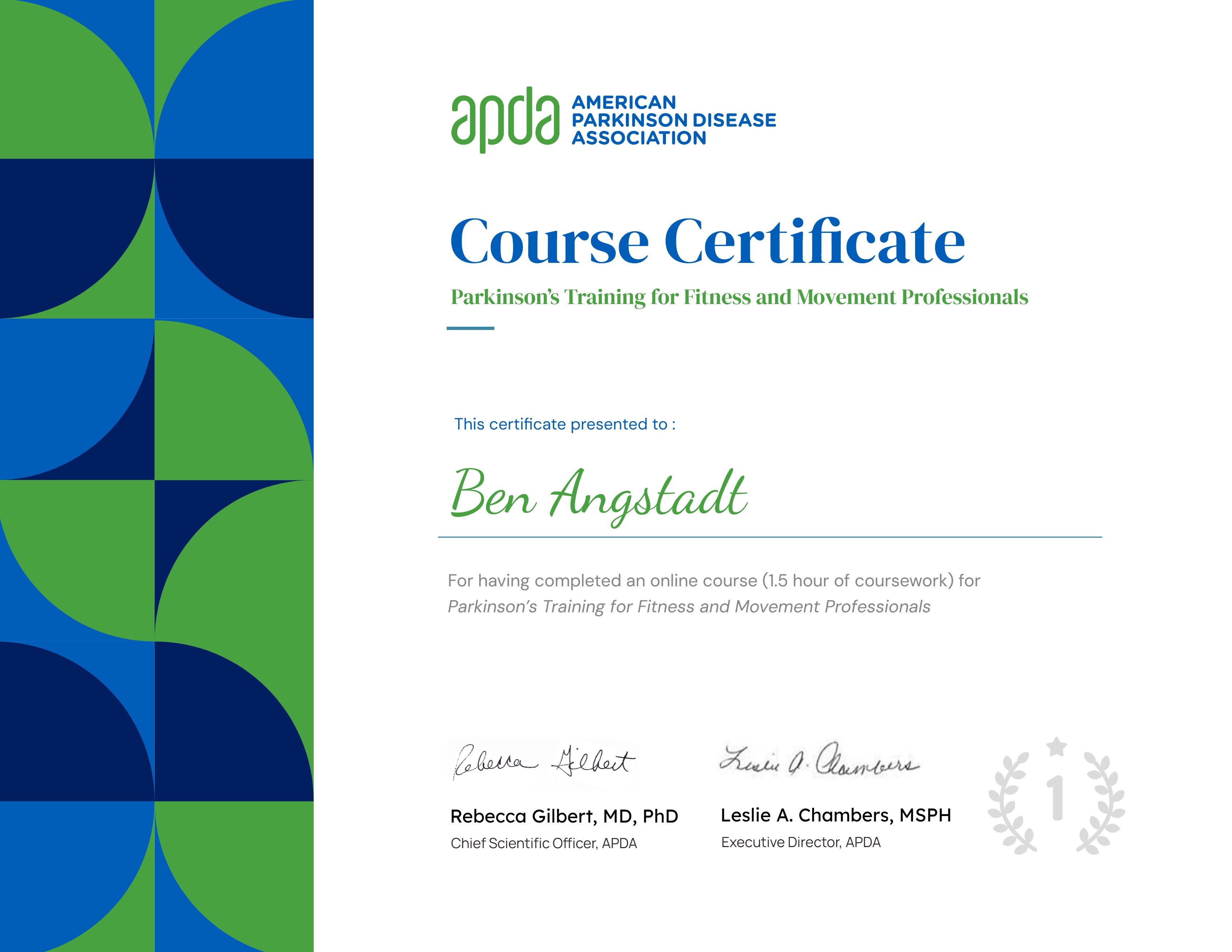 Parkinson’s Training for Fitness and Movement Professionals
